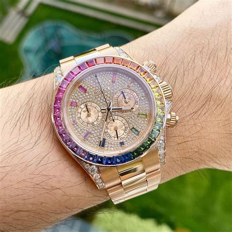 daytona rainbow rolex price|rolex rainbow 2021 price.